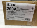Eaton Meter Socket Enclosure 1008617CH 200 Amp 1 Phase 3 Wire 4 Jaw Ringless Outdoor Underground Feed