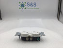 Leviton T5320-WMP 15 Amp 125 VAC Duplex Receptacle Tamper Resistant Outlet