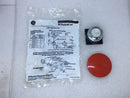 General Electric CR104PBM00R6 Mushroom Head Red Push/Pull Button and Selector Switch.