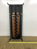 Siemens 15 Space/40 Circuit 200 Amp 120/240 VAC Copper Bus Guts Only 9" X 22"