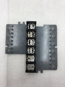 FPE Federal Pacific M108-16-100G Breaker Panel 8-16 Spaces 125 Amp 120/240 VAC Guts Only 7" X 6"