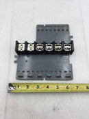 FPE Federal Pacific M108-16-100G Breaker Panel 8-16 Spaces 125 Amp 120/240 VAC Guts Only 7" X 6"