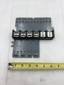 FPE Federal Pacific M108-16-100G Breaker Panel 8-16 Spaces 125 Amp 120/240 VAC Guts Only 7" X 6"