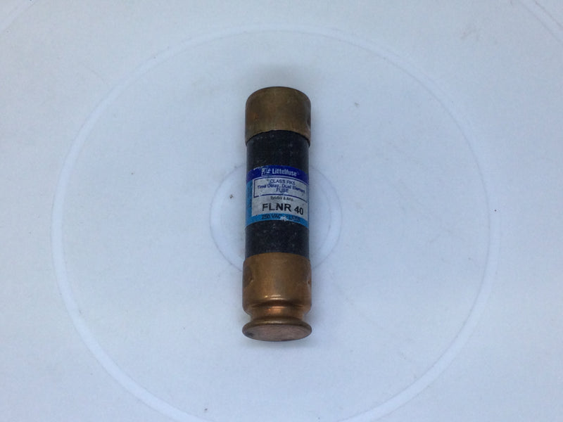 Littelfuse FLNR-40 40 Amp 250V Dual Element Time Delay Class RK5 Fuse