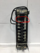 Square D QON26-614H 28 Space 200 Amp Main Lug Bus Bar Guts Only 6" X 20.5"