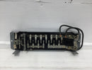 Square D QON26-614H 28 Space 200 Amp Main Lug Bus Bar Guts Only 6" X 20.5"
