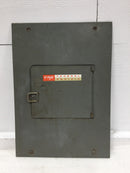 FPE Federal Pacific M108-16-100G Breaker Panel Cover 8-16 Spaces 125 Amp 120-240v