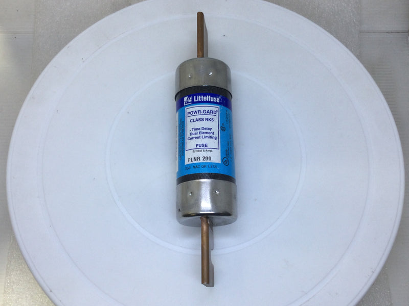 Littelfuse FLNR200 200 Amp 250V Time Delay Dual Element Class RK5 Fuse
