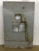 General Electric Dead Front TLM812RCU2P Single Phase 3 Wire 125A 8/16 Spaces 120/240v 20 1/4" x 12 3/8"