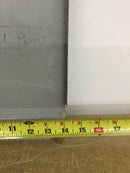 Dead Front Only with Main 16 Space 19 3/4" x 14 1/8"