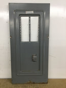 Square D QO 16-24MG 125RB 125 Amp Series L8 120/240v 20 Space Load Center Dead Front/Cover 24 3/4" x 11 7/8"