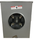 Siemens Talon UAT417-XGF 200 Amp 1PH 3 Wire 4 Jaw 600V Ringless Meter Socket