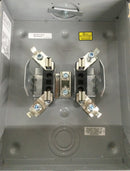 Siemens Talon UAT417-XGF 200 Amp 1PH 3 Wire 4 Jaw 600V Ringless Meter Socket