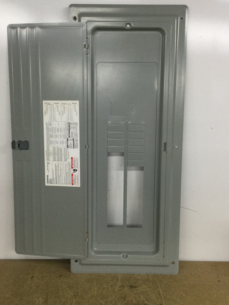 Siemens G3040B1200 200 Amp 120/240v Type 1 Indoor Load Center Cover Only 30 Space w/Main 37 1/4" x 15.5"