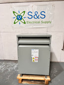 Eaton Dry Type Distribution Transformer V48M28T7516 75Kva 3 Phase 60 Hz High: 480 Delta Low: 208Y/120