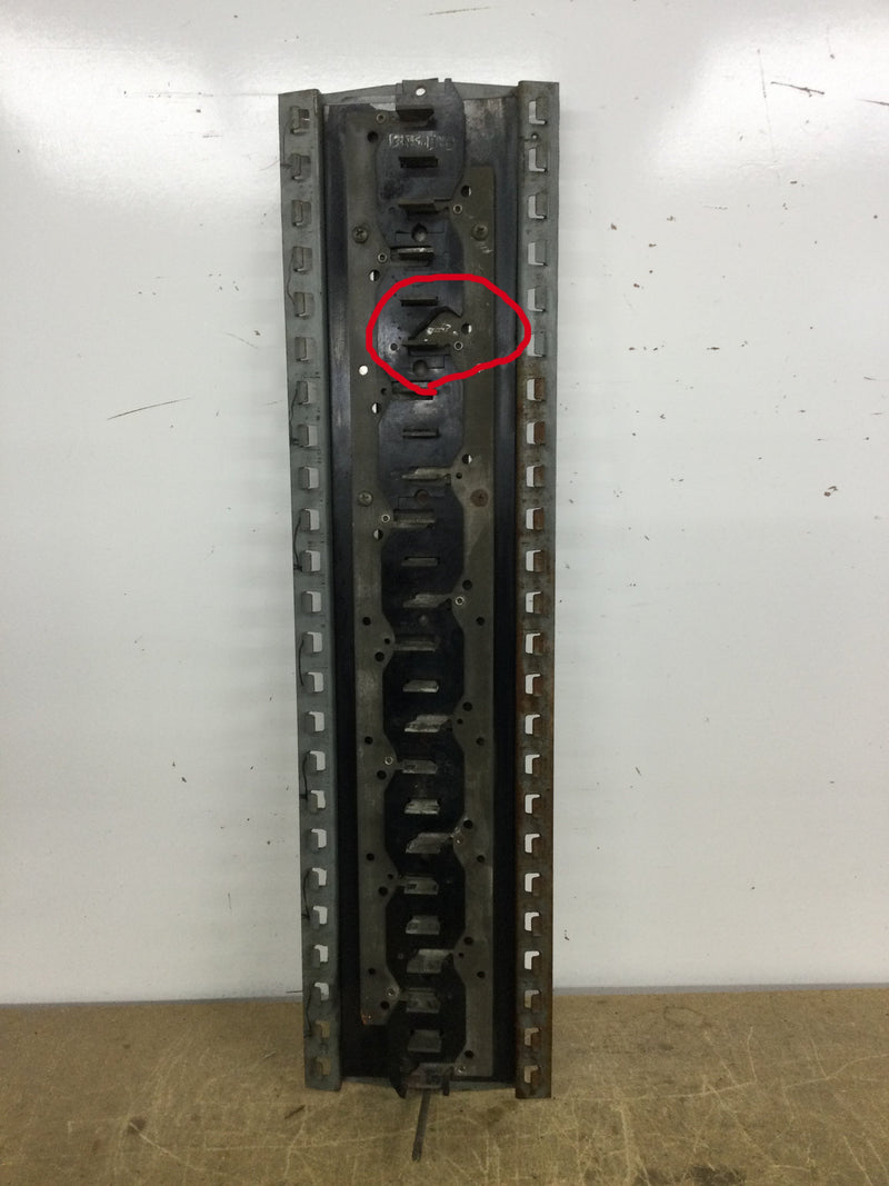 Challenger 24 Space/48 Circuit Main Load Center Guts Only 7" X 25"