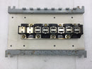 FPE Federal Pacific 6 Space/12 Circuit 100A 120/240VAC Type Stab-Lok Guts Only 7" X 10.5"