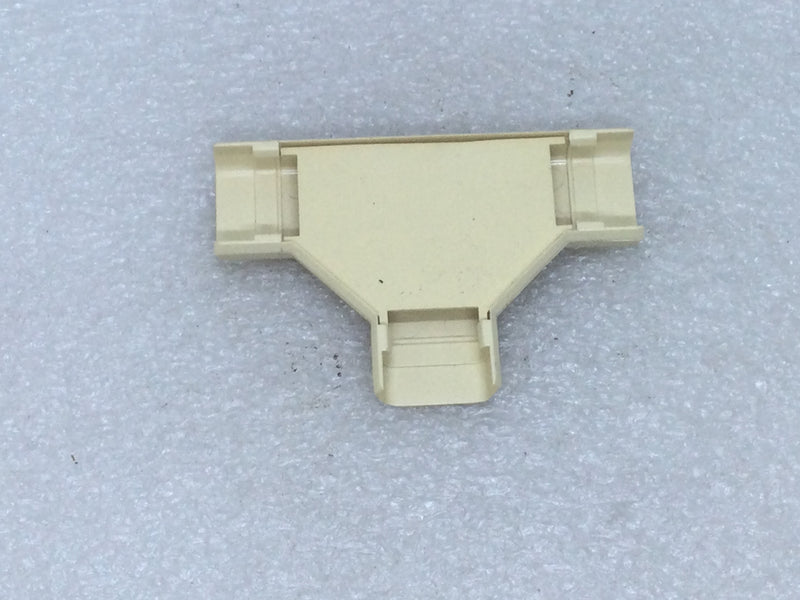 Wiremold 415 400 Series Non-Metallic TEE Fitting Ivory
