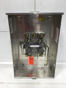 Siemens/Talon 41405-015F 200A 3 Phase 5 Jaw Ringless Meter Enclosure Type HQ-5U USB