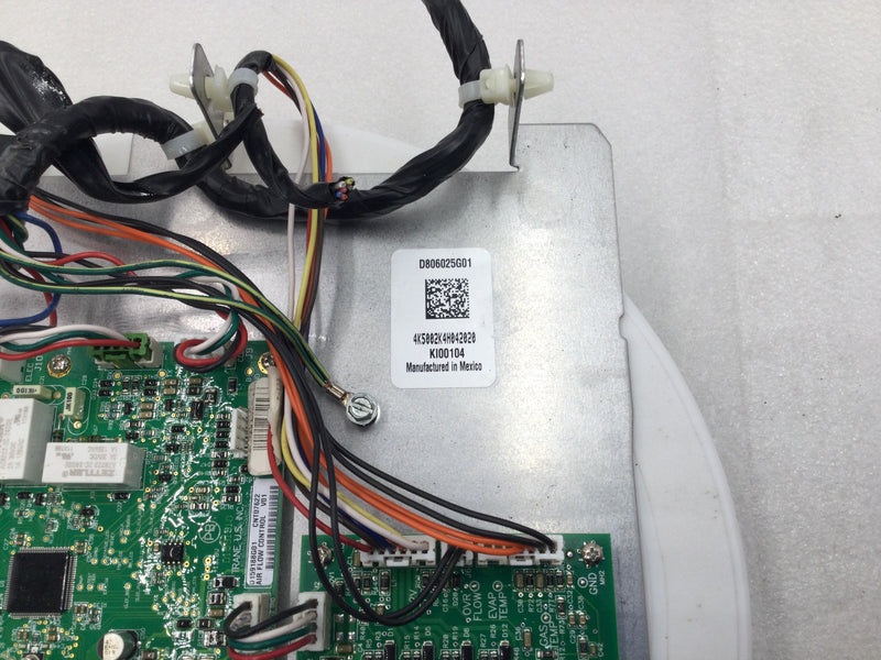 Trane D806025G01 Complete Control Board w/ Back Panel K100104