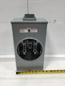 Siemens/Landis & Gyr SUAT317-DGZ Single Phase 200 Amp Continuous Duty 4 Jaws No Bypass 600 VAC Ringless Type Meter Socket