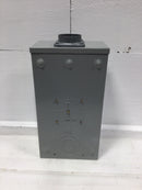 Siemens/Landis & Gyr SUAT317-DGZ Single Phase 200 Amp Continuous Duty 4 Jaws No Bypass 600 VAC Ringless Type Meter Socket