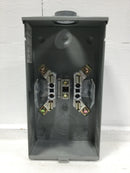 Siemens/Landis & Gyr SUAT317-DGZ Single Phase 200 Amp Continuous Duty 4 Jaws No Bypass 600 VAC Ringless Type Meter Socket