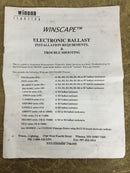 Winona Lighting Winscape Vail Series Architectural  In Ground Commercial Flagpole Light- Metal Halide Bulb