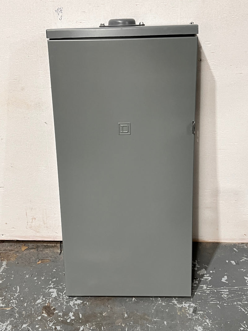 Square D/Homeline HOM2040M200RB Single Phase 200A Max 120/240VAC 20 Space 40 Circuit 3R Exterior Panel