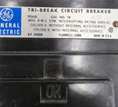 GE TB43F 600 Amp 3 Pole 600V Tri-Break  Circuit Breaker w/ 175 Amp Mag Trip