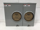 Milbank U3492-XL-TG-HSP 2 Position 100 Amp 1 Phase 300 VAC 4 Jaw Meter Socket