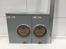 Milbank U3492-XL-TG-HSP 2 Position 100 Amp 1 Phase 300 VAC 4 Jaw Meter Socket