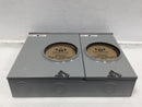 Milbank U3492-XL-TG-HSP 2 Position 100 Amp 1 Phase 300 VAC 4 Jaw Meter Socket