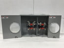 Milbank U3492-XL-TG-HSP 2 Position 100 Amp 1 Phase 300 VAC 4 Jaw Meter Socket