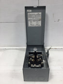 GE TC10323R Outdoor Rainproof Double Throw Safety Switch 100 AMP 120-240 VAC