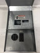 Connecticut Electric PO-52GR 125A 120/240V Single Phase Power Outlet Enclosure