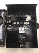 GE TPN60R1 Non-Fusible 60 Amp 120/240 VAC Pull Out Style Outdoor A/C Disconnect