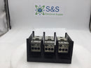 Ferraz Shawmut 67563 3 Pole Power Distribution Block (1)2/0-#14X(6)#2-14 5" X 4"
