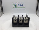 Ferraz Shawmut 67563 3 Pole Power Distribution Block (1)2/0-#14X(6)#2-14 5" X 4"