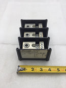 Ferraz Shawmut 67663 3 Pole Power Distribution Block (1)350MCM-#6X(6)#2-14 5"X4"