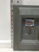 GTE/Sylvania ML07 Cover (4-8) Spaces 120/240v 1 Ph 240v 70 Amp 11.25" x 8.25"