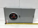 Milbank UAP5024-XL 200 Amp 4 Terminal 12 Space Outdoor Rated Meter Socket/Load Center Combo