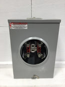 Lot of 2 Milbank U7040-XL-TG-HSP 200A 600 VAC Single Phase Nema 3R Meter Enclosure