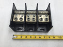 Ferraz Shawmut 69143 3 Pole Power Distribution Block (2)350MCM-#6 X (12)#4-14