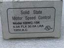 Greenheck KBWC-15K Solid State Motor Speed Control 5 Amp FLA 30Amp LRA 120VAC