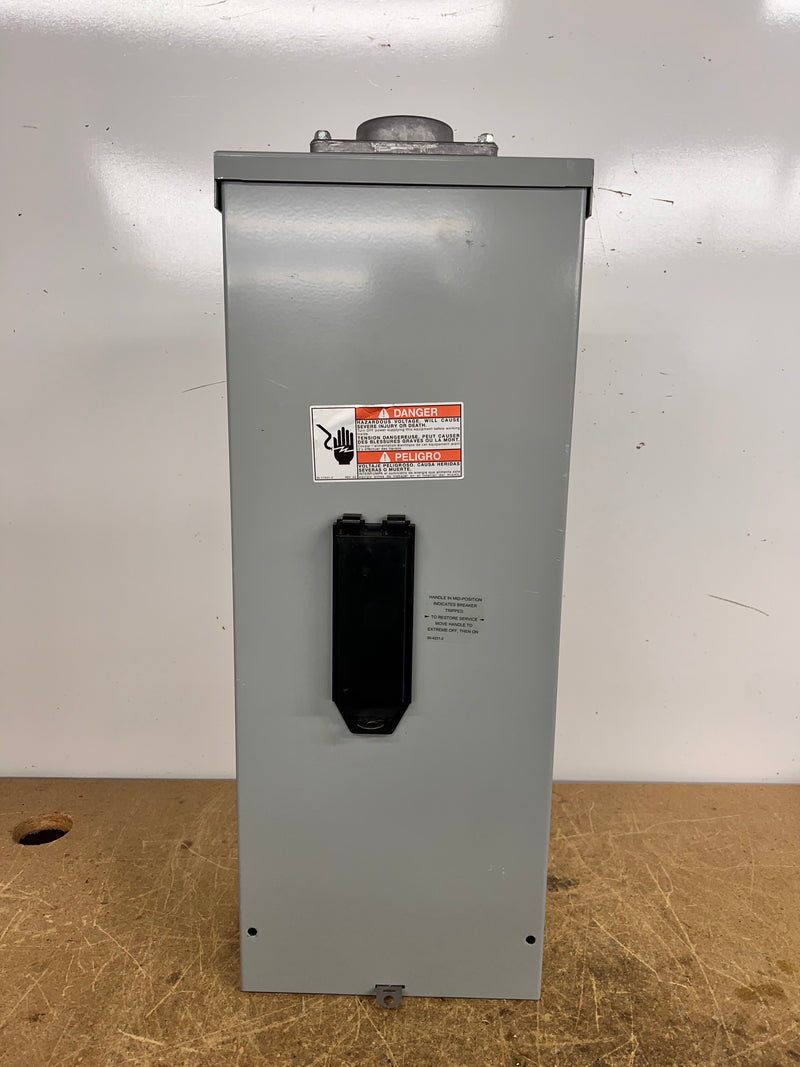 Eaton Eccvh**** 2-Pole Outdoor Circuit Front Operable Br Breaker Type Panel Box 200A Max Enclosure Only