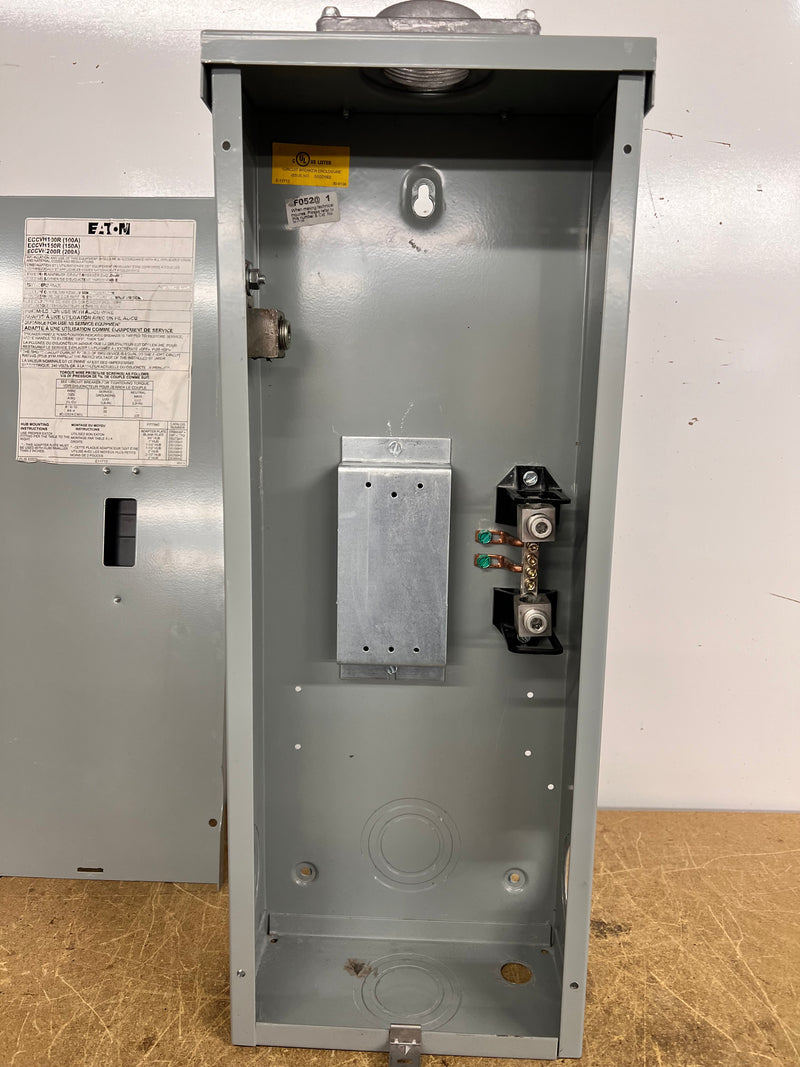 Eaton Eccvh**** 2-Pole Outdoor Circuit Front Operable Br Breaker Type Panel Box 200A Max Enclosure Only