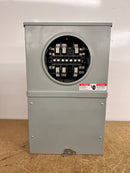 Siemens/Talon 9837-0974 20A Continuous 3 Phase/4 Wire 600VAC Ringless Type Nema3R 13 Jaw Solar Ready Meter Enclosure