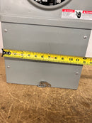 Siemens/Talon 9837-0974 20A Continuous 3 Phase/4 Wire 600VAC Ringless Type Nema3R 13 Jaw Solar Ready Meter Enclosure