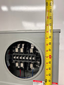 Siemens/Talon 9837-0974 20A Continuous 3 Phase/4 Wire 600VAC Ringless Type Nema3R 13 Jaw Solar Ready Meter Enclosure